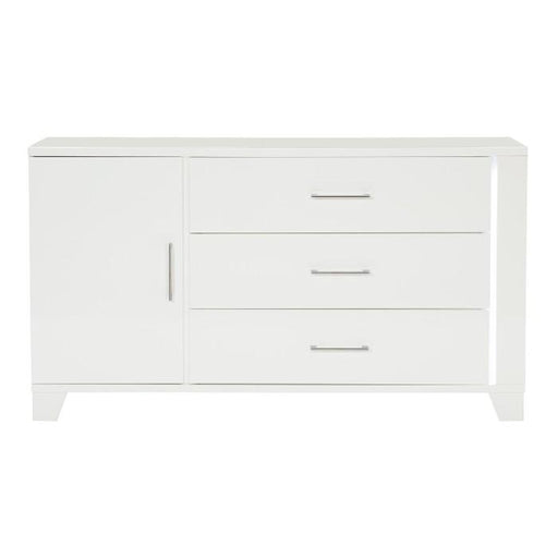 Homelegance Kerren Dresser in White 1678W-5 - Premium Dresser from Homelegance (Titan Warehouse) - Just $760.50! Shop now at Furniture Wholesale Plus  We are the best furniture store in Nashville, Hendersonville, Goodlettsville, Madison, Antioch, Mount Juliet, Lebanon, Gallatin, Springfield, Murfreesboro, Franklin, Brentwood