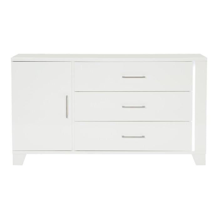 Homelegance Kerren Dresser in White 1678W-5 - Premium Dresser from Homelegance (Titan Warehouse) - Just $760.50! Shop now at Furniture Wholesale Plus  We are the best furniture store in Nashville, Hendersonville, Goodlettsville, Madison, Antioch, Mount Juliet, Lebanon, Gallatin, Springfield, Murfreesboro, Franklin, Brentwood