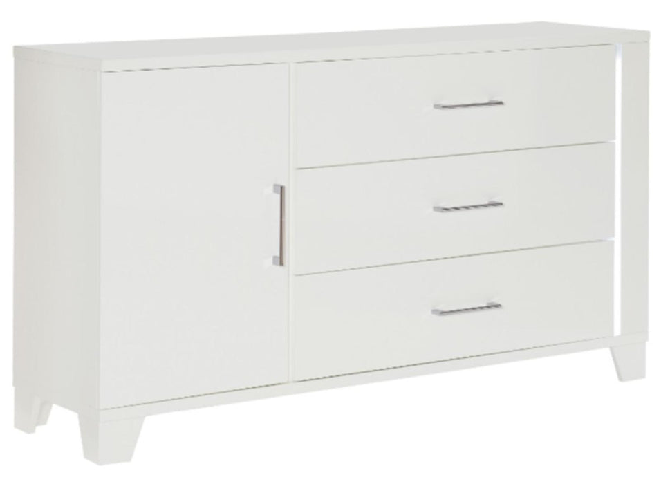 Homelegance Kerren Dresser in White 1678W-5 - Premium Dresser from Homelegance (Titan Warehouse) - Just $760.50! Shop now at Furniture Wholesale Plus  We are the best furniture store in Nashville, Hendersonville, Goodlettsville, Madison, Antioch, Mount Juliet, Lebanon, Gallatin, Springfield, Murfreesboro, Franklin, Brentwood