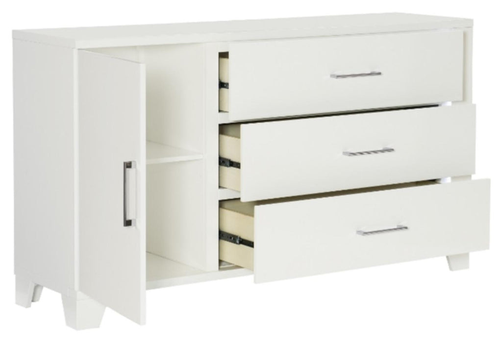 Homelegance Kerren Dresser in White 1678W-5 - Premium Dresser from Homelegance (Titan Warehouse) - Just $760.50! Shop now at Furniture Wholesale Plus  We are the best furniture store in Nashville, Hendersonville, Goodlettsville, Madison, Antioch, Mount Juliet, Lebanon, Gallatin, Springfield, Murfreesboro, Franklin, Brentwood