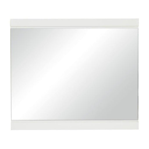 Homelegance Kerren Mirror in White 1678W-6 - Premium Mirror from Homelegance (Titan Warehouse) - Just $179.40! Shop now at Furniture Wholesale Plus  We are the best furniture store in Nashville, Hendersonville, Goodlettsville, Madison, Antioch, Mount Juliet, Lebanon, Gallatin, Springfield, Murfreesboro, Franklin, Brentwood