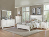 Homelegance Kerren King Platform Bed in White 1678WK-1EK* - Premium Bed from Homelegance (Titan Warehouse) - Just $661.05! Shop now at Furniture Wholesale Plus  We are the best furniture store in Nashville, Hendersonville, Goodlettsville, Madison, Antioch, Mount Juliet, Lebanon, Gallatin, Springfield, Murfreesboro, Franklin, Brentwood