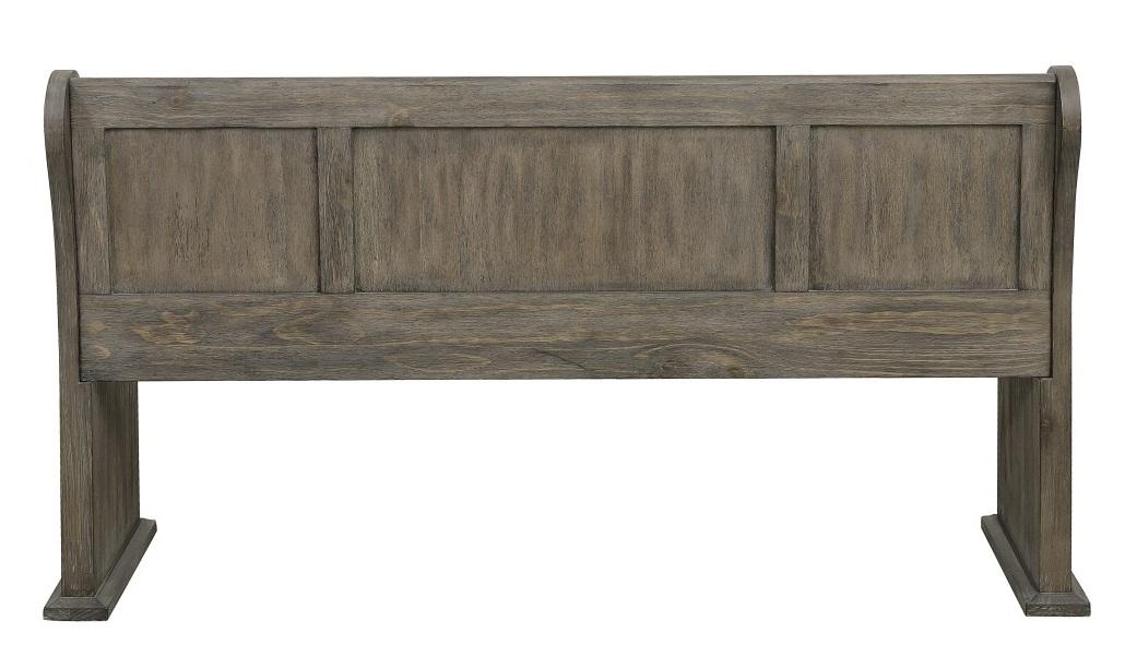 Homelegance Toulon Bench with Curved Arms in Dark Pewter 5438-14A - Premium Bench from Homelegance (Titan Warehouse) - Just $388.05! Shop now at Furniture Wholesale Plus  We are the best furniture store in Nashville, Hendersonville, Goodlettsville, Madison, Antioch, Mount Juliet, Lebanon, Gallatin, Springfield, Murfreesboro, Franklin, Brentwood