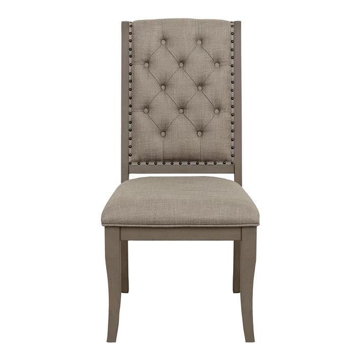 Homelegance Vermillion Side Chair in Gray (Set of 2) - Premium Side Chair from Homelegance (Titan Warehouse) - Just $156! Shop now at Furniture Wholesale Plus  We are the best furniture store in Nashville, Hendersonville, Goodlettsville, Madison, Antioch, Mount Juliet, Lebanon, Gallatin, Springfield, Murfreesboro, Franklin, Brentwood