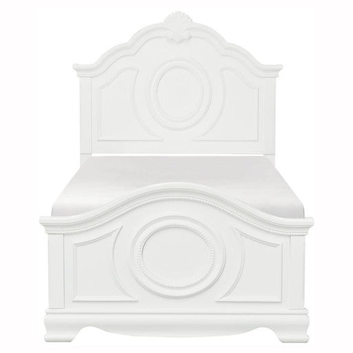 Homelegance Lucida Full Panel Bed in White 2039FW-1* - Premium Bed from Homelegance (Titan Warehouse) - Just $485.55! Shop now at Furniture Wholesale Plus  We are the best furniture store in Nashville, Hendersonville, Goodlettsville, Madison, Antioch, Mount Juliet, Lebanon, Gallatin, Springfield, Murfreesboro, Franklin, Brentwood