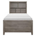 Homelegance Woodrow Twin Platform Bed in Gray 2042NBT-1* - Premium Bed from Homelegance (Titan Warehouse) - Just $544.05! Shop now at Furniture Wholesale Plus  We are the best furniture store in Nashville, Hendersonville, Goodlettsville, Madison, Antioch, Mount Juliet, Lebanon, Gallatin, Springfield, Murfreesboro, Franklin, Brentwood