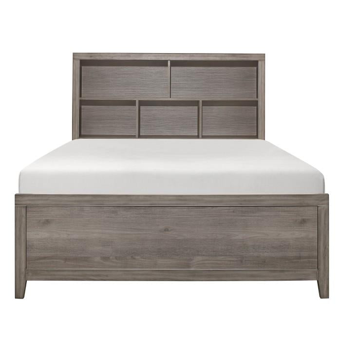 Homelegance Woodrow Full Platform Bed in Gray 2042NBF-1* - Premium Bed from Homelegance (Titan Warehouse) - Just $641.55! Shop now at Furniture Wholesale Plus  We are the best furniture store in Nashville, Hendersonville, Goodlettsville, Madison, Antioch, Mount Juliet, Lebanon, Gallatin, Springfield, Murfreesboro, Franklin, Brentwood