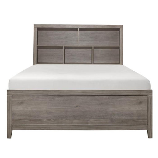 Homelegance Woodrow Queen Platform Bed in Gray 2042NB-1* - Premium Bed from Homelegance (Titan Warehouse) - Just $680.55! Shop now at Furniture Wholesale Plus  We are the best furniture store in Nashville, Hendersonville, Goodlettsville, Madison, Antioch, Mount Juliet, Lebanon, Gallatin, Springfield, Murfreesboro, Franklin, Brentwood