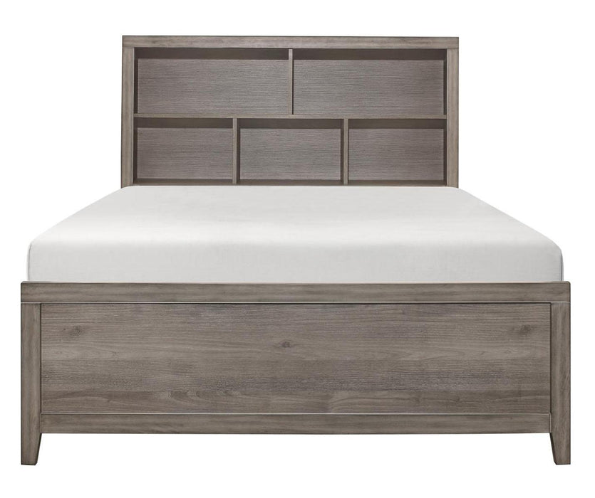 Homelegance Woodrow Queen Platform Bed in Gray 2042NB-1* - Premium Bed from Homelegance (Titan Warehouse) - Just $680.55! Shop now at Furniture Wholesale Plus  We are the best furniture store in Nashville, Hendersonville, Goodlettsville, Madison, Antioch, Mount Juliet, Lebanon, Gallatin, Springfield, Murfreesboro, Franklin, Brentwood