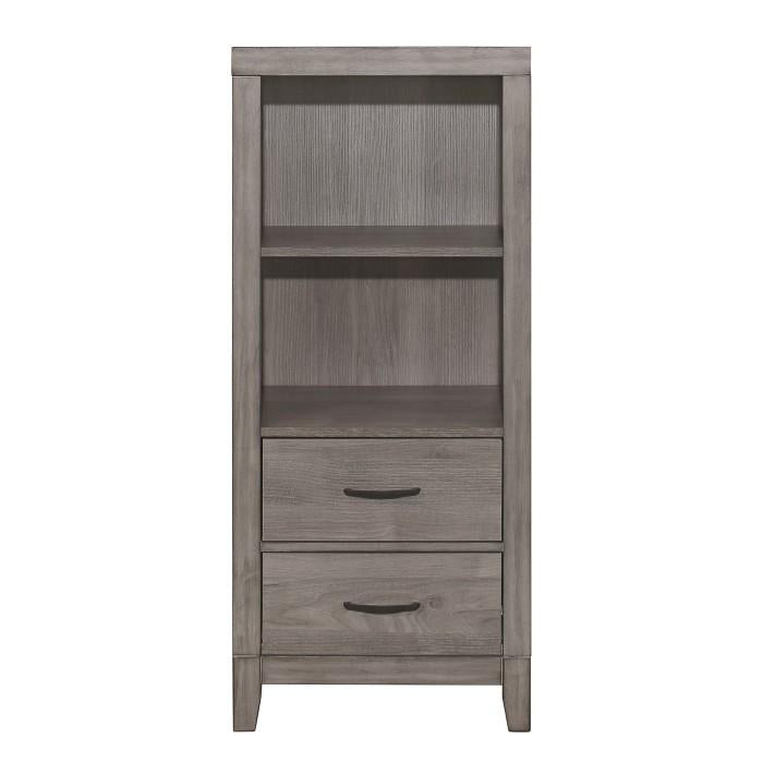 Homelegance Woodrow Pier/Tower Nightstand in Gray 2042NB-10 - Premium Nightstand from Homelegance (Titan Warehouse) - Just $290.55! Shop now at Furniture Wholesale Plus  We are the best furniture store in Nashville, Hendersonville, Goodlettsville, Madison, Antioch, Mount Juliet, Lebanon, Gallatin, Springfield, Murfreesboro, Franklin, Brentwood