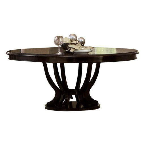 Homelegance Savion Round/Oval Dining Table in Espresso 5494-76* - Premium Dining Table from Homelegance (Titan Warehouse) - Just $733.20! Shop now at Furniture Wholesale Plus  We are the best furniture store in Nashville, Hendersonville, Goodlettsville, Madison, Antioch, Mount Juliet, Lebanon, Gallatin, Springfield, Murfreesboro, Franklin, Brentwood