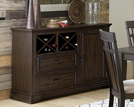 Homelegance Makah Server in Dark Brown 5496-40 - Premium Server from Homelegance (Titan Warehouse) - Just $819! Shop now at Furniture Wholesale Plus  We are the best furniture store in Nashville, Hendersonville, Goodlettsville, Madison, Antioch, Mount Juliet, Lebanon, Gallatin, Springfield, Murfreesboro, Franklin, Brentwood