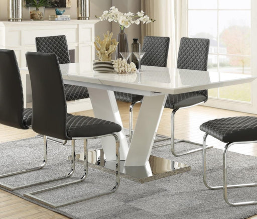 Homelegance Yannis Side Chair in Chrome Metal  (Set of 2) - Premium Side Chair from Homelegance (Titan Warehouse) - Just $113.10! Shop now at Furniture Wholesale Plus  We are the best furniture store in Nashville, Hendersonville, Goodlettsville, Madison, Antioch, Mount Juliet, Lebanon, Gallatin, Springfield, Murfreesboro, Franklin, Brentwood