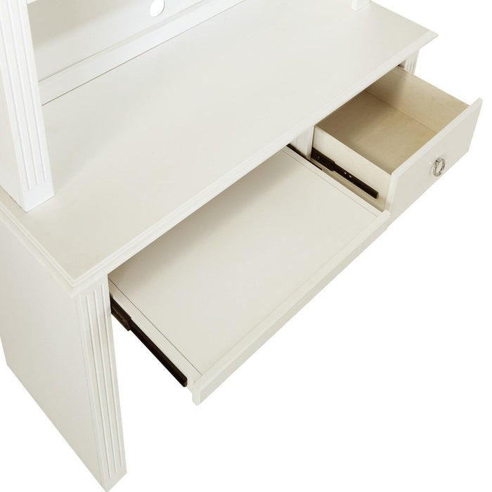 Homelegance Meghan Writing Hutch/ Desk Set in White 2058WH-14* - Premium Other Items from Homelegance (Titan Warehouse) - Just $973.05! Shop now at Furniture Wholesale Plus  We are the best furniture store in Nashville, Hendersonville, Goodlettsville, Madison, Antioch, Mount Juliet, Lebanon, Gallatin, Springfield, Murfreesboro, Franklin, Brentwood