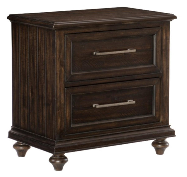 Homelegance Cardona Nightstand in Driftwood Charcoal 1689-4 - Premium Nightstand from Homelegance (Titan Warehouse) - Just $333.45! Shop now at Furniture Wholesale Plus  We are the best furniture store in Nashville, Hendersonville, Goodlettsville, Madison, Antioch, Mount Juliet, Lebanon, Gallatin, Springfield, Murfreesboro, Franklin, Brentwood