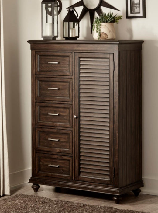 Homelegance Cardona Wardrobe Chest in Driftwood Charcoal 1689-10 - Premium Chest from Homelegance (Titan Warehouse) - Just $936! Shop now at Furniture Wholesale Plus  We are the best furniture store in Nashville, Hendersonville, Goodlettsville, Madison, Antioch, Mount Juliet, Lebanon, Gallatin, Springfield, Murfreesboro, Franklin, Brentwood