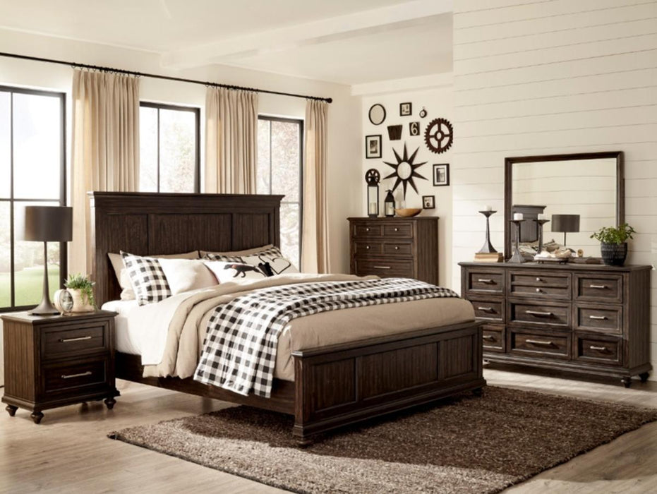 Homelegance Cardona Queen Panel Bed in Driftwood Charcoal 1689-1* - Premium Bed from Homelegance (Titan Warehouse) - Just $791.70! Shop now at Furniture Wholesale Plus  We are the best furniture store in Nashville, Hendersonville, Goodlettsville, Madison, Antioch, Mount Juliet, Lebanon, Gallatin, Springfield, Murfreesboro, Franklin, Brentwood