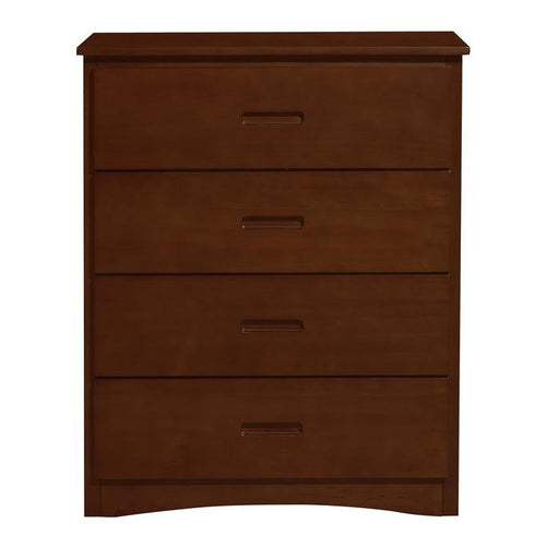 Homelegance Rowe 4 Drawer Chest in Dark Cherry B2013DC-9 - Premium Chest from Homelegance (Titan Warehouse) - Just $312! Shop now at Furniture Wholesale Plus  We are the best furniture store in Nashville, Hendersonville, Goodlettsville, Madison, Antioch, Mount Juliet, Lebanon, Gallatin, Springfield, Murfreesboro, Franklin, Brentwood