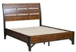 Homelegance Holverson King Platform Bed in Rustic Brown & Gunmetal 1715K-1EK* - Premium Bed from Homelegance (Titan Warehouse) - Just $848.25! Shop now at Furniture Wholesale Plus  We are the best furniture store in Nashville, Hendersonville, Goodlettsville, Madison, Antioch, Mount Juliet, Lebanon, Gallatin, Springfield, Murfreesboro, Franklin, Brentwood