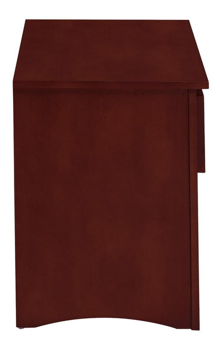 Homelegance Rowe 1 Drawer Night Stand in Dark Cherry B2013DC-4 - Premium Nightstand from Homelegance (Titan Warehouse) - Just $165.75! Shop now at Furniture Wholesale Plus  We are the best furniture store in Nashville, Hendersonville, Goodlettsville, Madison, Antioch, Mount Juliet, Lebanon, Gallatin, Springfield, Murfreesboro, Franklin, Brentwood