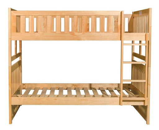 Homelegance Bartly Full/Full Bunk Bed in Natural B2043FF-1* - Premium Bed from Homelegance (Titan Warehouse) - Just $641.55! Shop now at Furniture Wholesale Plus  We are the best furniture store in Nashville, Hendersonville, Goodlettsville, Madison, Antioch, Mount Juliet, Lebanon, Gallatin, Springfield, Murfreesboro, Franklin, Brentwood