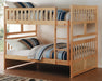 Homelegance Bartly Full/Full Bunk Bed in Natural B2043FF-1* - Premium Bed from Homelegance (Titan Warehouse) - Just $641.55! Shop now at Furniture Wholesale Plus  We are the best furniture store in Nashville, Hendersonville, Goodlettsville, Madison, Antioch, Mount Juliet, Lebanon, Gallatin, Springfield, Murfreesboro, Franklin, Brentwood