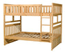 Homelegance Bartly Full/Full Bunk Bed in Natural B2043FF-1* - Premium Bed from Homelegance (Titan Warehouse) - Just $641.55! Shop now at Furniture Wholesale Plus  We are the best furniture store in Nashville, Hendersonville, Goodlettsville, Madison, Antioch, Mount Juliet, Lebanon, Gallatin, Springfield, Murfreesboro, Franklin, Brentwood