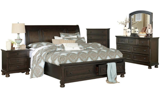 Homelegance Begonia King Platform Bed in Gray 1718KGY-1EK* - Premium Bed from Homelegance (Titan Warehouse) - Just $1070.55! Shop now at Furniture Wholesale Plus  We are the best furniture store in Nashville, Hendersonville, Goodlettsville, Madison, Antioch, Mount Juliet, Lebanon, Gallatin, Springfield, Murfreesboro, Franklin, Brentwood