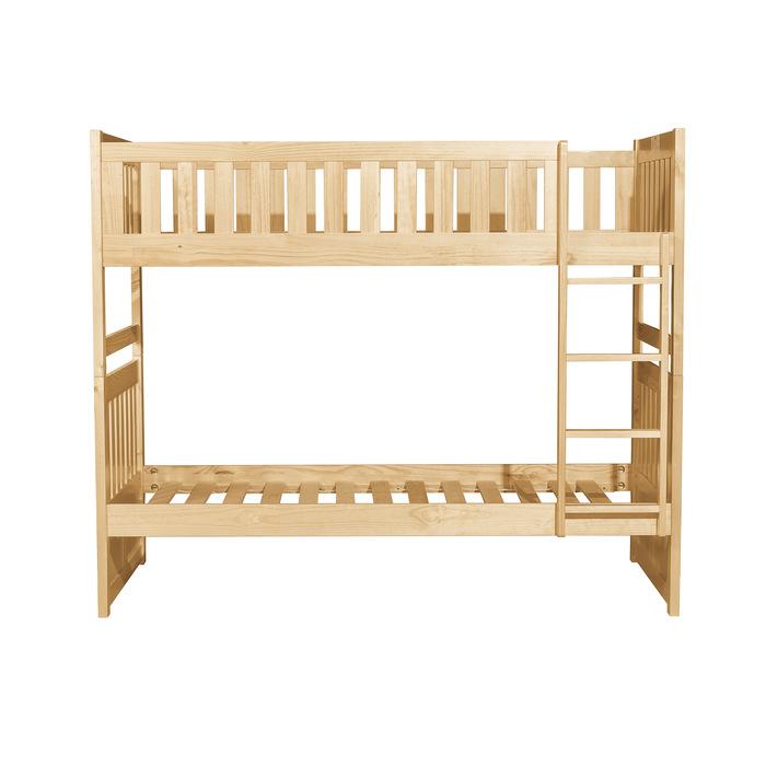 Homelegance Bartly Twin/Twin Bunk Bed in Natural B2043-1* - Premium Bed from Homelegance (Titan Warehouse) - Just $427.05! Shop now at Furniture Wholesale Plus  We are the best furniture store in Nashville, Hendersonville, Goodlettsville, Madison, Antioch, Mount Juliet, Lebanon, Gallatin, Springfield, Murfreesboro, Franklin, Brentwood