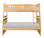 Homelegance Bartly Twin/Full Bunk Bed in Natural B2043TF-1* - Premium Bed from Homelegance (Titan Warehouse) - Just $505.05! Shop now at Furniture Wholesale Plus  We are the best furniture store in Nashville, Hendersonville, Goodlettsville, Madison, Antioch, Mount Juliet, Lebanon, Gallatin, Springfield, Murfreesboro, Franklin, Brentwood