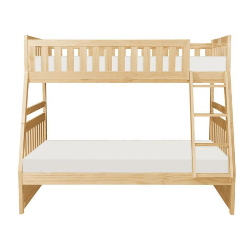 Homelegance Bartly Twin/Full Bunk Bed in Natural B2043TF-1* - Premium Bed from Homelegance (Titan Warehouse) - Just $505.05! Shop now at Furniture Wholesale Plus  We are the best furniture store in Nashville, Hendersonville, Goodlettsville, Madison, Antioch, Mount Juliet, Lebanon, Gallatin, Springfield, Murfreesboro, Franklin, Brentwood