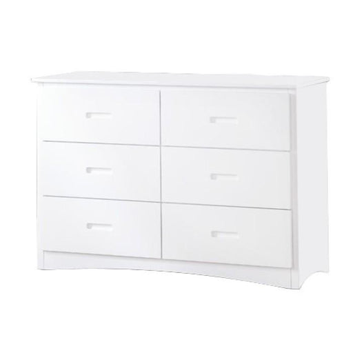 Homelegance Galen 6 Drawer Dresser in White B2053W-5 - Premium Dresser from Homelegance (Titan Warehouse) - Just $388.05! Shop now at Furniture Wholesale Plus  We are the best furniture store in Nashville, Hendersonville, Goodlettsville, Madison, Antioch, Mount Juliet, Lebanon, Gallatin, Springfield, Murfreesboro, Franklin, Brentwood