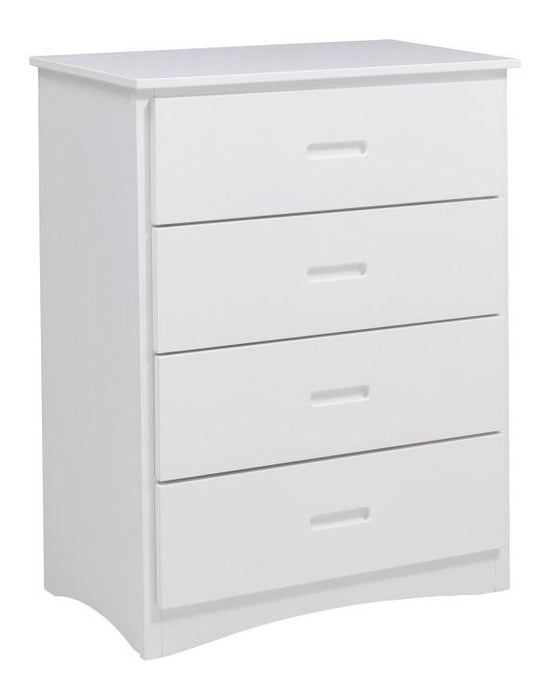 Homelegance Galen 4 Drawer Chest in White B2053W-9 - Premium Chest from Homelegance (Titan Warehouse) - Just $312! Shop now at Furniture Wholesale Plus  We are the best furniture store in Nashville, Hendersonville, Goodlettsville, Madison, Antioch, Mount Juliet, Lebanon, Gallatin, Springfield, Murfreesboro, Franklin, Brentwood