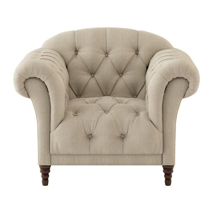 Homelegance Furniture St. Claire Chair in Brown 8469-1 - Premium Chair from Homelegance (Titan Warehouse) - Just $719.55! Shop now at Furniture Wholesale Plus  We are the best furniture store in Nashville, Hendersonville, Goodlettsville, Madison, Antioch, Mount Juliet, Lebanon, Gallatin, Springfield, Murfreesboro, Franklin, Brentwood