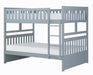 Homelegance Orion Full/Full Bunk Bed in Gray B2063FF-1* - Premium Bed from Homelegance (Titan Warehouse) - Just $641.55! Shop now at Furniture Wholesale Plus  We are the best furniture store in Nashville, Hendersonville, Goodlettsville, Madison, Antioch, Mount Juliet, Lebanon, Gallatin, Springfield, Murfreesboro, Franklin, Brentwood