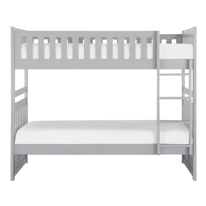 Homelegance Orion Twin/Twin Bunk Bed in Gray B2063-1* - Premium Bed from Homelegance (Titan Warehouse) - Just $427.05! Shop now at Furniture Wholesale Plus  We are the best furniture store in Nashville, Hendersonville, Goodlettsville, Madison, Antioch, Mount Juliet, Lebanon, Gallatin, Springfield, Murfreesboro, Franklin, Brentwood