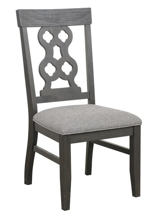 Homelegance Arasina Side Chair in Dark Pewter (Set of 2) - Premium Side Chair from Homelegance (Titan Warehouse) - Just $138.45! Shop now at Furniture Wholesale Plus  We are the best furniture store in Nashville, Hendersonville, Goodlettsville, Madison, Antioch, Mount Juliet, Lebanon, Gallatin, Springfield, Murfreesboro, Franklin, Brentwood