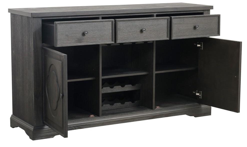 Homelegance Arasina Server in Dark Pewter 5559N-40 - Premium Server from Homelegance (Titan Warehouse) - Just $992.55! Shop now at Furniture Wholesale Plus  We are the best furniture store in Nashville, Hendersonville, Goodlettsville, Madison, Antioch, Mount Juliet, Lebanon, Gallatin, Springfield, Murfreesboro, Franklin, Brentwood