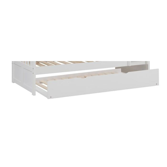 Homelegance Galen Twin Trundle in White B2053W-R - Premium Trundle from Homelegance (Titan Warehouse) - Just $124.80! Shop now at Furniture Wholesale Plus  We are the best furniture store in Nashville, Hendersonville, Goodlettsville, Madison, Antioch, Mount Juliet, Lebanon, Gallatin, Springfield, Murfreesboro, Franklin, Brentwood