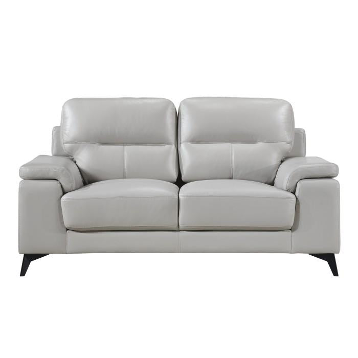 Homelegance Furniture Mischa Loveseat in Silver Gray 9514SVE-2 - Premium Loveseat from Homelegance (Titan Warehouse) - Just $836.55! Shop now at Furniture Wholesale Plus  We are the best furniture store in Nashville, Hendersonville, Goodlettsville, Madison, Antioch, Mount Juliet, Lebanon, Gallatin, Springfield, Murfreesboro, Franklin, Brentwood