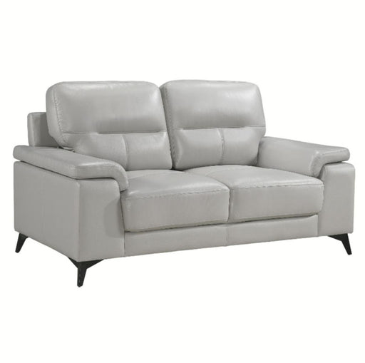 Homelegance Furniture Mischa Loveseat in Silver Gray 9514SVE-2 - Premium Loveseat from Homelegance (Titan Warehouse) - Just $836.55! Shop now at Furniture Wholesale Plus  We are the best furniture store in Nashville, Hendersonville, Goodlettsville, Madison, Antioch, Mount Juliet, Lebanon, Gallatin, Springfield, Murfreesboro, Franklin, Brentwood