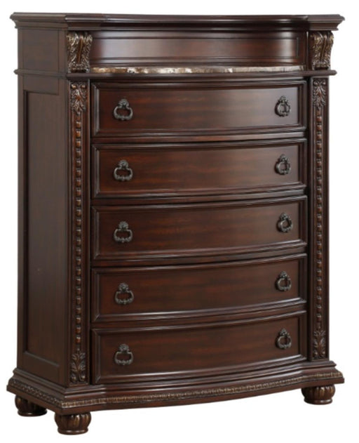 Homelegance Cavalier Chest in Dark Cherry 1757-9 - Premium Chest from Homelegance (Titan Warehouse) - Just $819! Shop now at Furniture Wholesale Plus  We are the best furniture store in Nashville, Hendersonville, Goodlettsville, Madison, Antioch, Mount Juliet, Lebanon, Gallatin, Springfield, Murfreesboro, Franklin, Brentwood