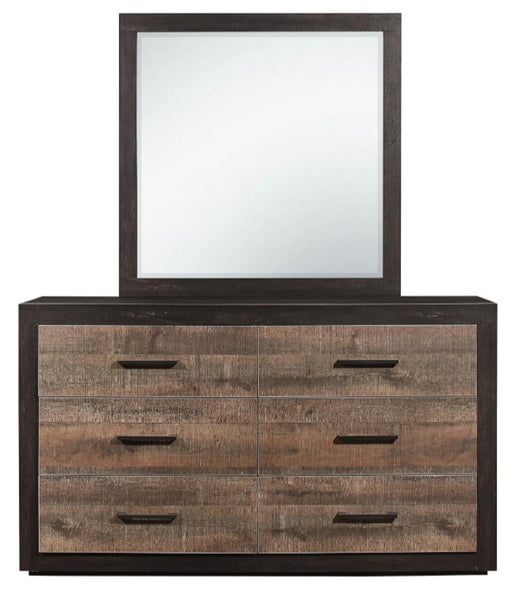 Homelegance Miter Dresser in Rustin Mahogany & Dark Ebony 1762-5 - Premium Dresser from Homelegance (Titan Warehouse) - Just $524.55! Shop now at Furniture Wholesale Plus  We are the best furniture store in Nashville, Hendersonville, Goodlettsville, Madison, Antioch, Mount Juliet, Lebanon, Gallatin, Springfield, Murfreesboro, Franklin, Brentwood