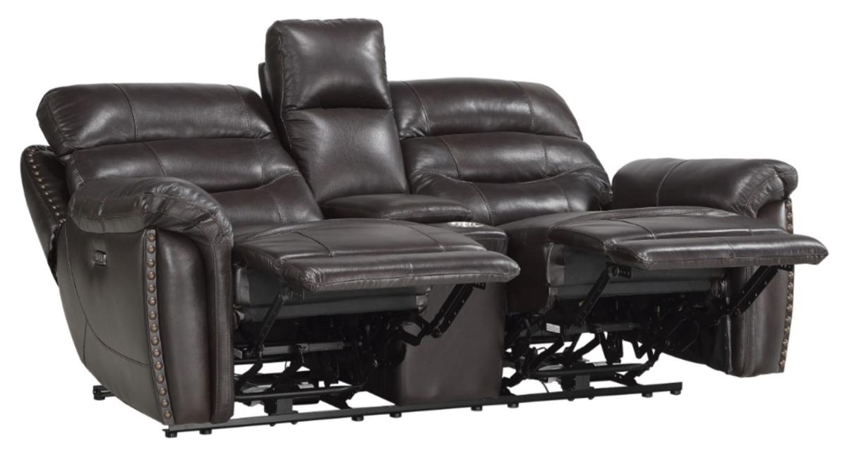 Homelegance Furniture Lance Power Double Reclining Loveseat with Power Headrests in Brown 9527BRW-2PWH - Premium Loveseat from Homelegance (Titan Warehouse) - Just $1655.55! Shop now at Furniture Wholesale Plus  We are the best furniture store in Nashville, Hendersonville, Goodlettsville, Madison, Antioch, Mount Juliet, Lebanon, Gallatin, Springfield, Murfreesboro, Franklin, Brentwood