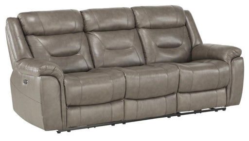 Homelegance Furniture Danio Power Double Reclining Sofa with Power Headrests in Brownish Gray 9528BRG-3PWH - Premium Sofa from Homelegance (Titan Warehouse) - Just $1655.55! Shop now at Furniture Wholesale Plus  We are the best furniture store in Nashville, Hendersonville, Goodlettsville, Madison, Antioch, Mount Juliet, Lebanon, Gallatin, Springfield, Murfreesboro, Franklin, Brentwood