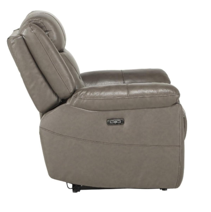 Homelegance Furniture Danio Power Double Reclining Chair with Power Headrests in Brownish Gray 9528BRG-1PWH - Premium Chair from Homelegance (Titan Warehouse) - Just $1031.55! Shop now at Furniture Wholesale Plus  We are the best furniture store in Nashville, Hendersonville, Goodlettsville, Madison, Antioch, Mount Juliet, Lebanon, Gallatin, Springfield, Murfreesboro, Franklin, Brentwood