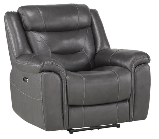 Homelegance Furniture Danio Power Double Reclining Chair with Power Headrests in Dark Gray 9528DGY-1PWH - Premium Chair from Homelegance (Titan Warehouse) - Just $1031.55! Shop now at Furniture Wholesale Plus  We are the best furniture store in Nashville, Hendersonville, Goodlettsville, Madison, Antioch, Mount Juliet, Lebanon, Gallatin, Springfield, Murfreesboro, Franklin, Brentwood