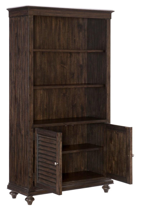 Homelegance Cardano Bookcase in Charcoal 1689-18 - Premium Bookcase from Homelegance (Titan Warehouse) - Just $895.05! Shop now at Furniture Wholesale Plus  We are the best furniture store in Nashville, Hendersonville, Goodlettsville, Madison, Antioch, Mount Juliet, Lebanon, Gallatin, Springfield, Murfreesboro, Franklin, Brentwood