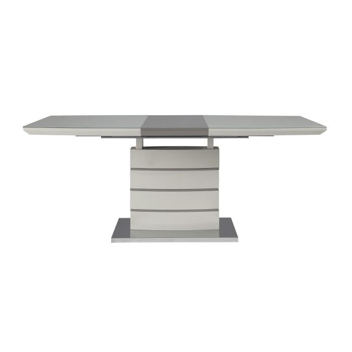 Homelegance Glissand Dining Table in White & Gray 5599-71* - Premium Dining Table from Homelegance (Titan Warehouse) - Just $567.45! Shop now at Furniture Wholesale Plus  We are the best furniture store in Nashville, Hendersonville, Goodlettsville, Madison, Antioch, Mount Juliet, Lebanon, Gallatin, Springfield, Murfreesboro, Franklin, Brentwood