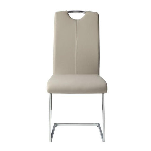 Homelegance Glissand Side Chair in Chrome (Set of 2) - Premium Side Chair from Homelegance (Titan Warehouse) - Just $87.75! Shop now at Furniture Wholesale Plus  We are the best furniture store in Nashville, Hendersonville, Goodlettsville, Madison, Antioch, Mount Juliet, Lebanon, Gallatin, Springfield, Murfreesboro, Franklin, Brentwood